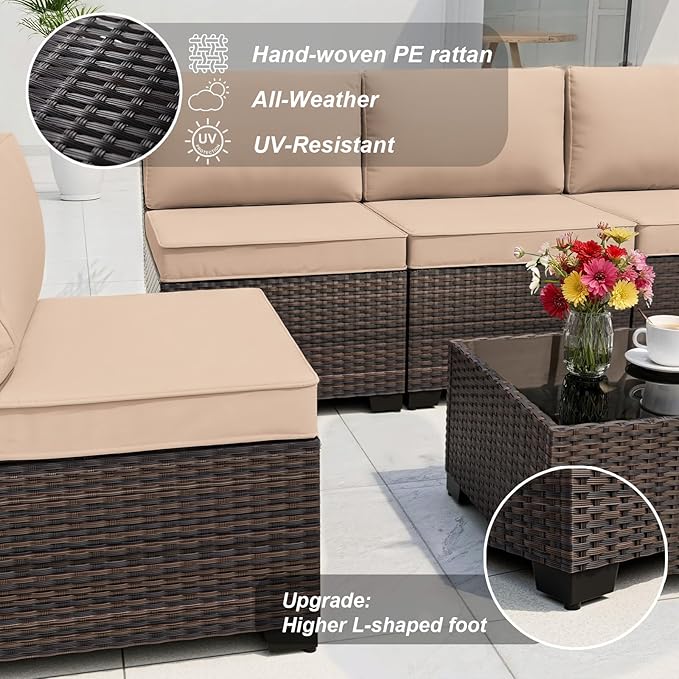ALAULM Patio Furniture Set - Image 4