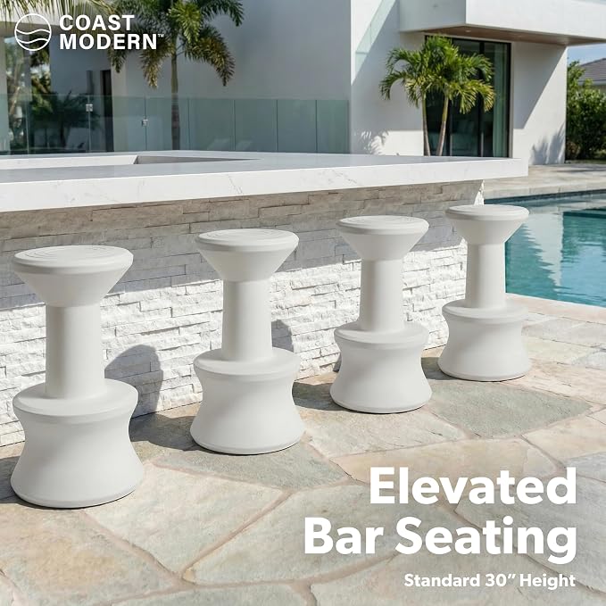 GoSports Coast Modern Outdoor Bar Stool - Image 3