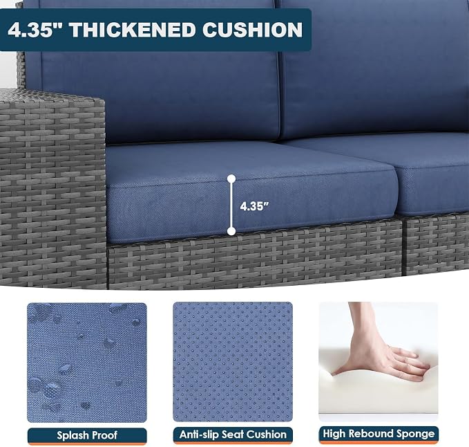 5 Piece Patio Furniture Set - Image 5