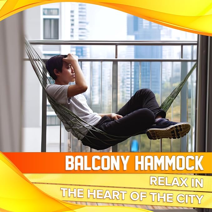 Mesh Hammock - Easy to Set Up Rope Hammocks - Image 9