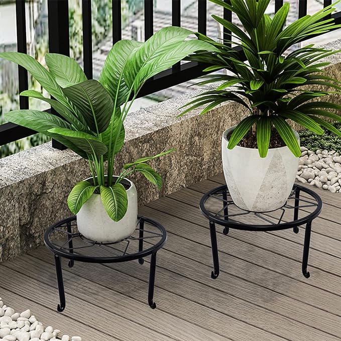 yosager 3 Pack Metal Plant Stands - Image 2