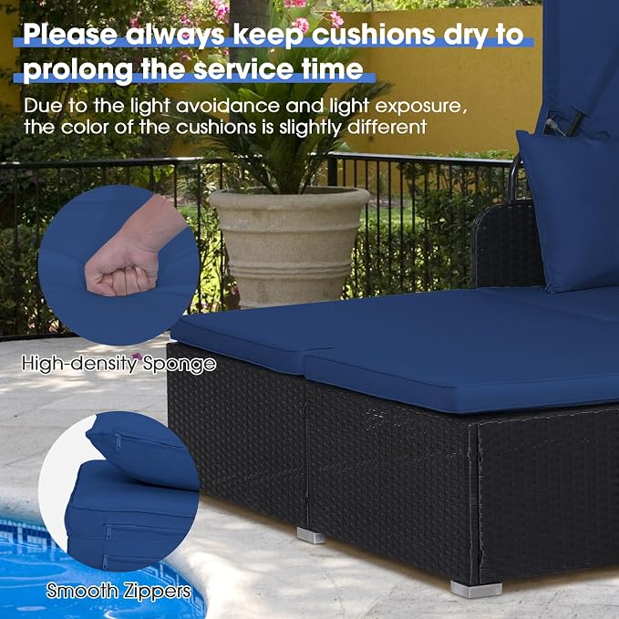 RELAX4LIFE Patio Outdoor Daybed - Image 5