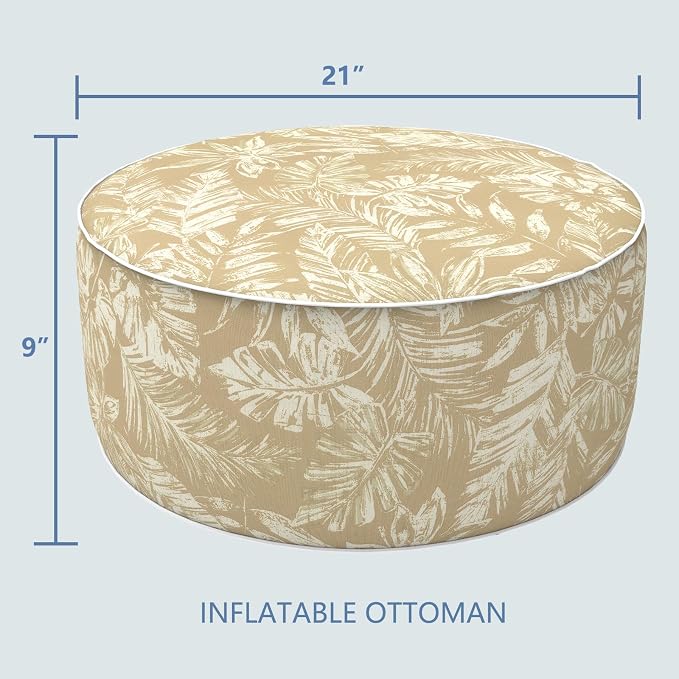 LVTXIII Inflatable Stool Ottoman Footrest - Image 3
