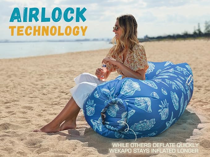WEKAPO Inflatable Couch Air Lounger Chair - Image 5