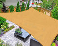 AsterOutdoor Sun Shade Sail Rectangle 12' x 16' UV Block Canopy by AsterOutdoor