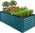 Best Choice Products 6x3x2ft Outdoor Metal Raised Garden Bed, Deep Root Box by BestChoiceProducts