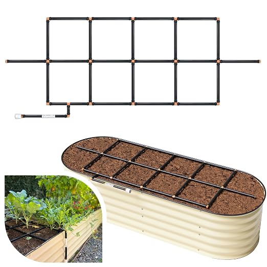 Garden Grid Watering System | Raised Garden Bed Drip Irrigation System – But by GardenInMinutes
