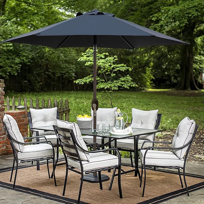 Blissun 7.5 ft Patio Umbrella, Yard Umbrella, Outdoor Market Umbrella - Image 7