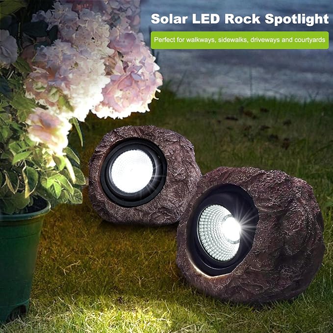 Outdoor Solar Rock Light - Image 8