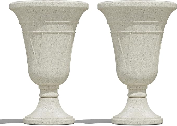 23" Tall Planters for Outdoor Plants Set of 2, Planter - Image 8
