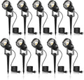 L LOHAS LED Outdoor Landscape Lighting, Auto On/Off 3000K Low Voltage Landscape by LLOHASLED