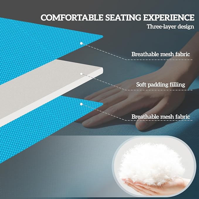 Outsunny Folding Chaise Lounge - Image 4