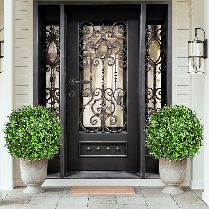 Artificial Topiary Bushes for Outdoors - Image 9