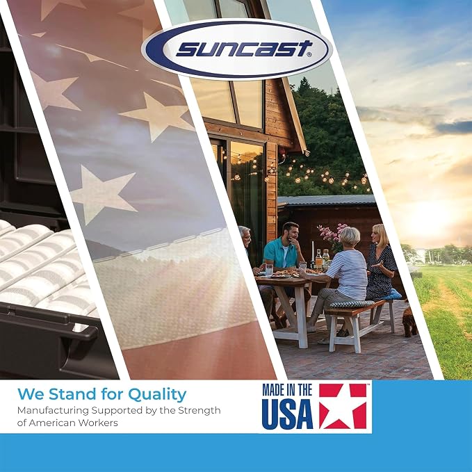 Suncast 22 Cubic Ft. Vertical Resin Outdoor Storage Shed - Image 10