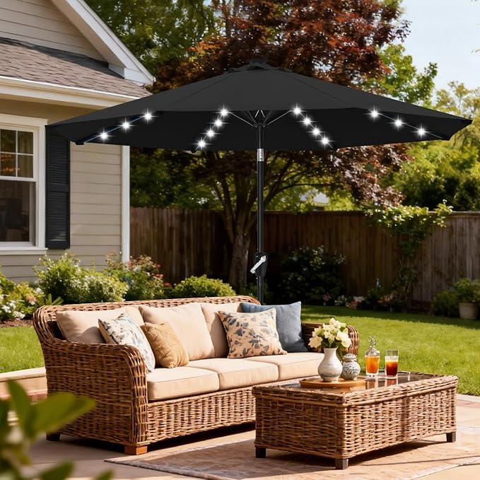 ABCCANOPY 10FT Durable Solar Led Patio Umbrellas - Image 8