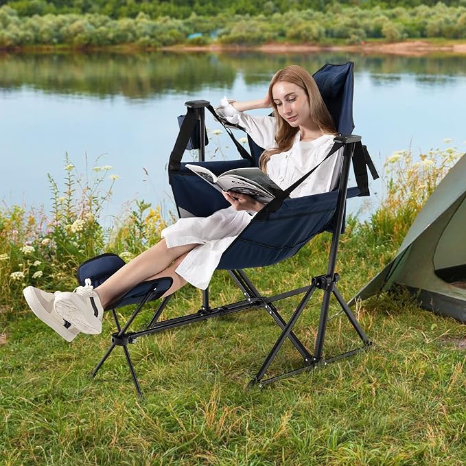 Tangkula Hammock Camping Chair, Portable Camp Chair - Image 2
