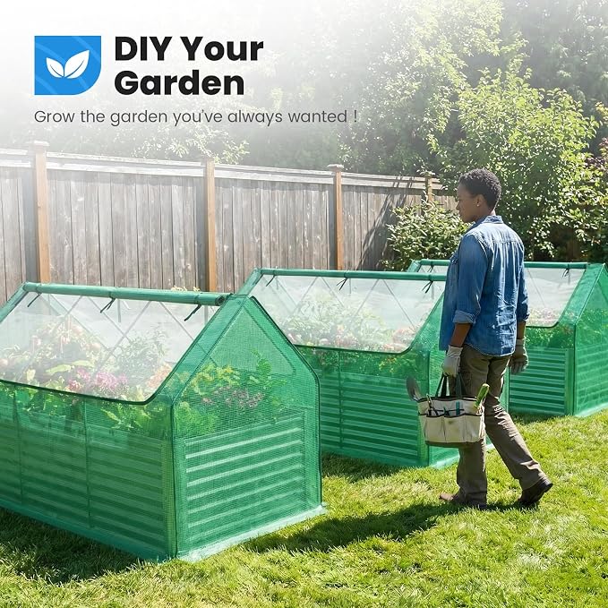 Quictent Raised Garden Bed Galvanized Raised Beds - Image 7