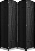 Sorbus 4 Panel Room Divider 6 ft. Tall by Sorbus
