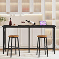 63'' Bar Table, Kitchen Dining Table by Choezon