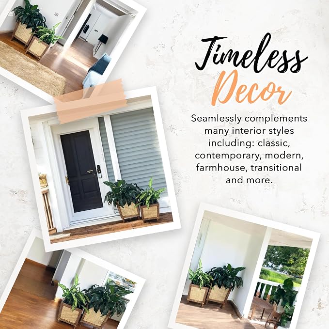 Autumn Alley Rustic Boho Large Indoor Planter - Image 7