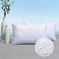 MIULEE Pack of 2 14x20 Outdoor Pillow Inserts, Outdoor Throw Pillows by MIULEE