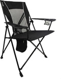 Kijaro Foldable Camping Chair, Vik Black by Kijaro
