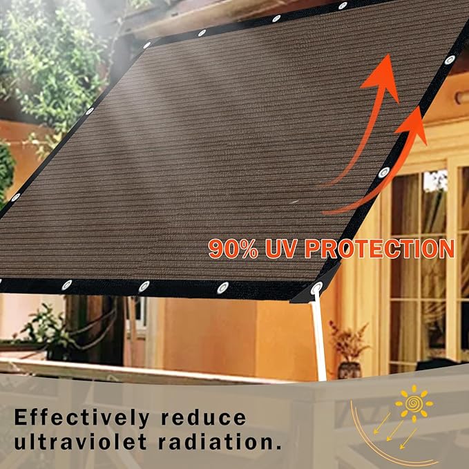 Sun Shade Cloth for Outdoor Patio, Pergola Shade Cover - Image 7