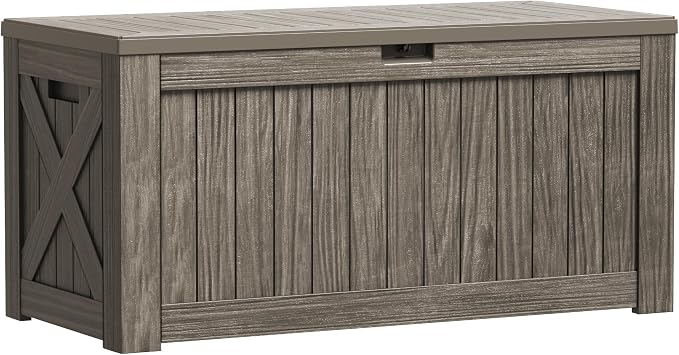 Greesum Outdoor Storage Box 120 Gallon Storage Bin by BuynowfromGreesum