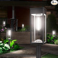 8 Pack Bright Solar Pathway Lights, IP65 Waterproof Outdoor Garden Path Lights by NEWMESSI