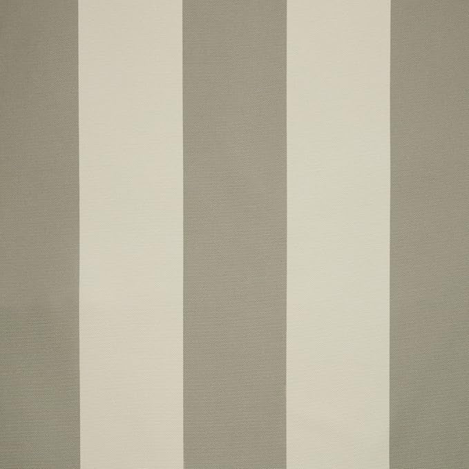 Exclusive Home Canopy Stripe Indoor/Outdoor Grommet Top Curtain Panel, Taupe / - Image 2
