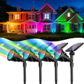 ROSHWEY Solar Outdoor Lights Waterproof, 9 Lighting Modes Halloween Christmas by ROSHWEY