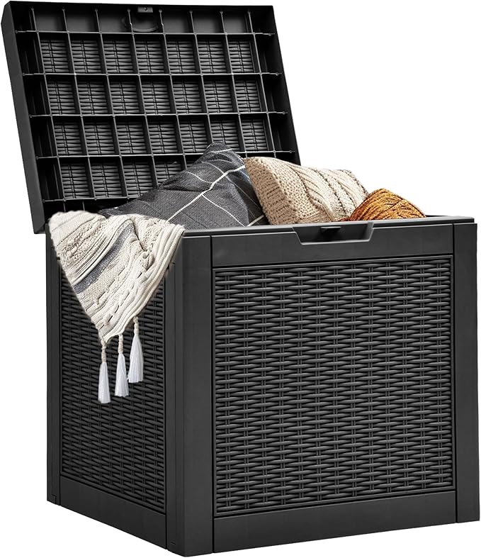 YITAHOME 32 Gallon Deck Box, Resin Storage - Image 7