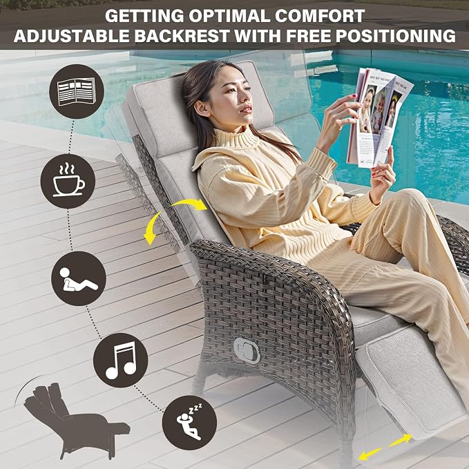 Belord 5 Piece Patio Furniture Set - Image 4