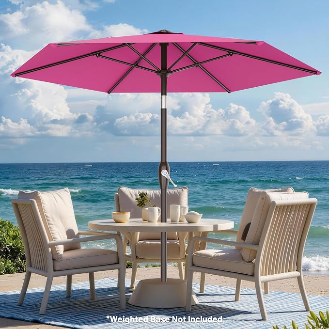 AreShark 7.5FT Patio Umbrella Table Market Umbrella - Image 7