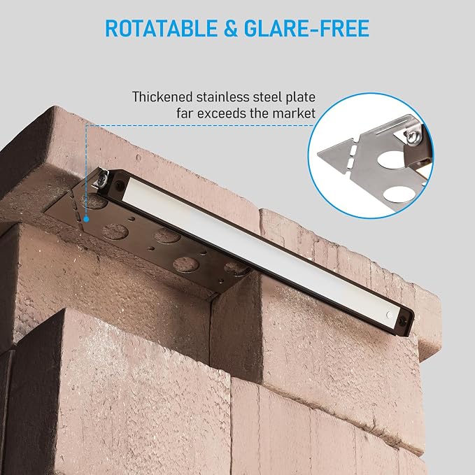LEONLITE 12 Inch LED Hardscape Lighting, Update Retaining Wall Light, LED - Image 8
