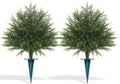 Artificial Cypress Topiary Bushes by FEELTHENEWWORLD