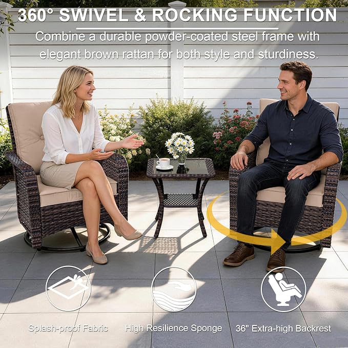 ALAULM Patio Furniture Set - Image 3