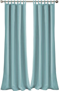 Elrene Home Fashions Matine Weatherproof Tab-Top Indoor/Outdoor Solid Color by ElreneHomeFashions