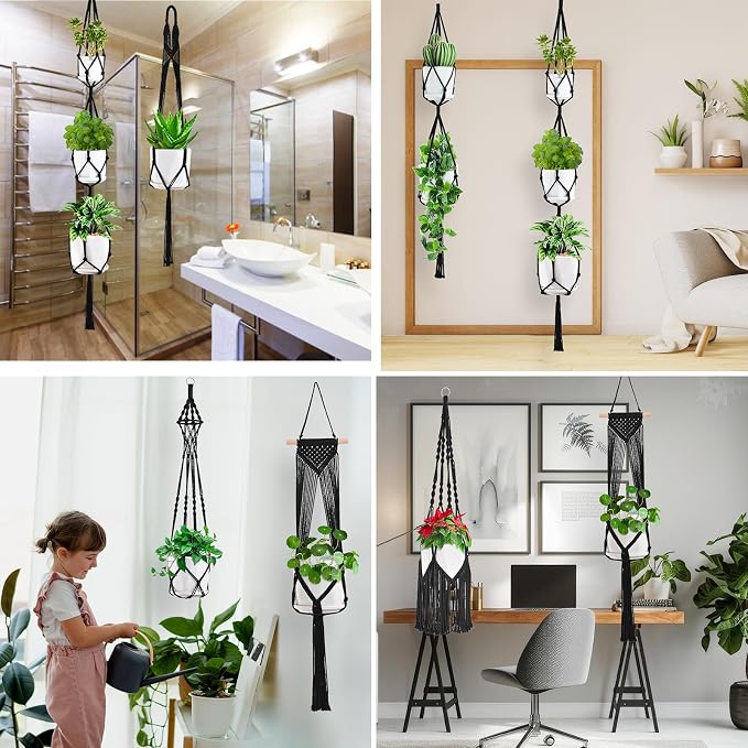 Macrame Plant Hangers - Image 4