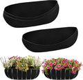 3PCS 24 Inch Planter Basket Liners Fabric Window Box Liners Felt Trough Planter by Emsiok