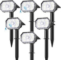 Brightown 6 Pack Solar Motion Lights Outdoor Waterproof, Motion Sensor Spot by Brightown