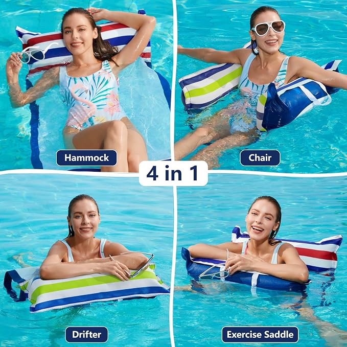 Jasonwell Inflatable Pool Hammock Float - Image 2