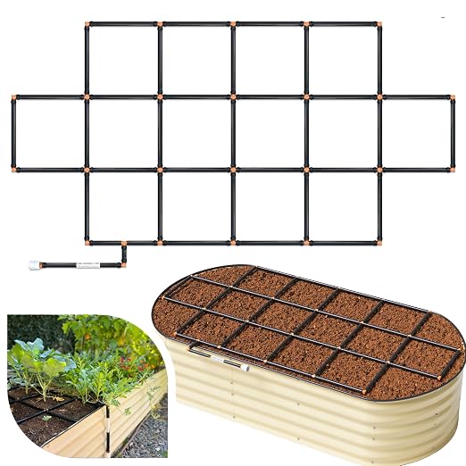 Garden Grid Watering System | Raised Garden Bed Drip Irrigation System – But by GardenInMinutes