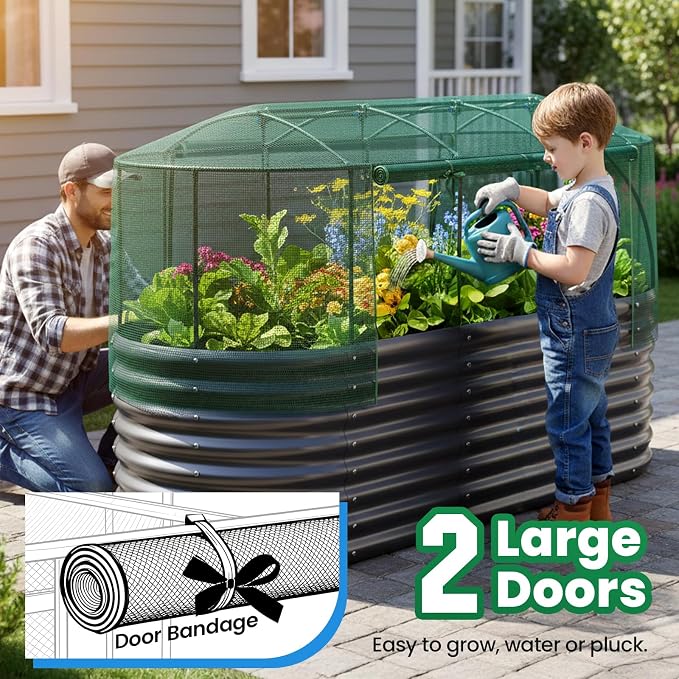 Quictent Galvanized Raised Garden Bed Kit - Image 6