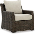 Signature Design by Ashley Brook Ranch Casual Nuvella Weather Resistant Fabric by SignatureDesignbyAshley