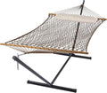 SUNCREAT Portable Hammock with Stand, Heavy Duty Standing Hammock, 450 lbs by SUNCREAT