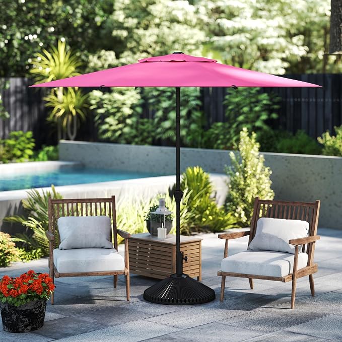 Abba Patio 9FT Lyon Outdoor Patio Umbrella Outdoor Table Umbrella - Image 2