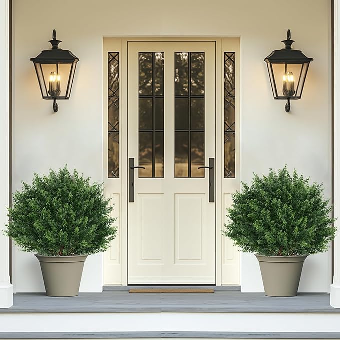 Artificial Cypress Topiary Tree - Image 5