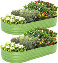 Galvanized Raised Garden Bed, Raised Beds by AmazStove