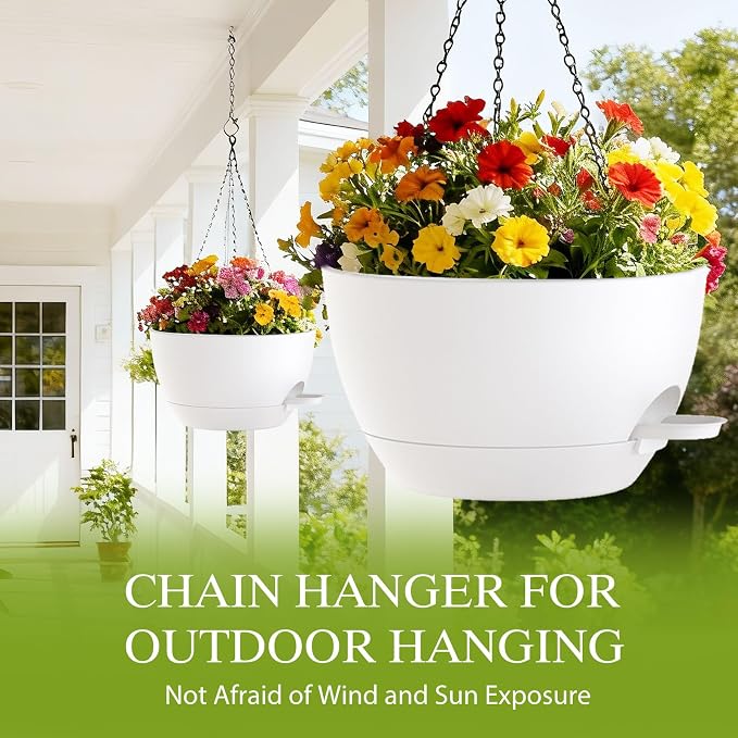 10 Inch Hanging Baskets 2 PC - Image 5